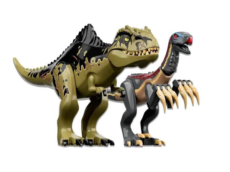 76949 Giganotosaurus & Therizinosaurus Attack
