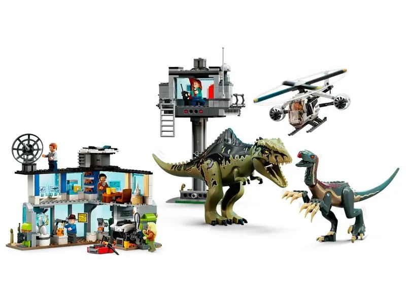 76949 Giganotosaurus & Therizinosaurus Attack