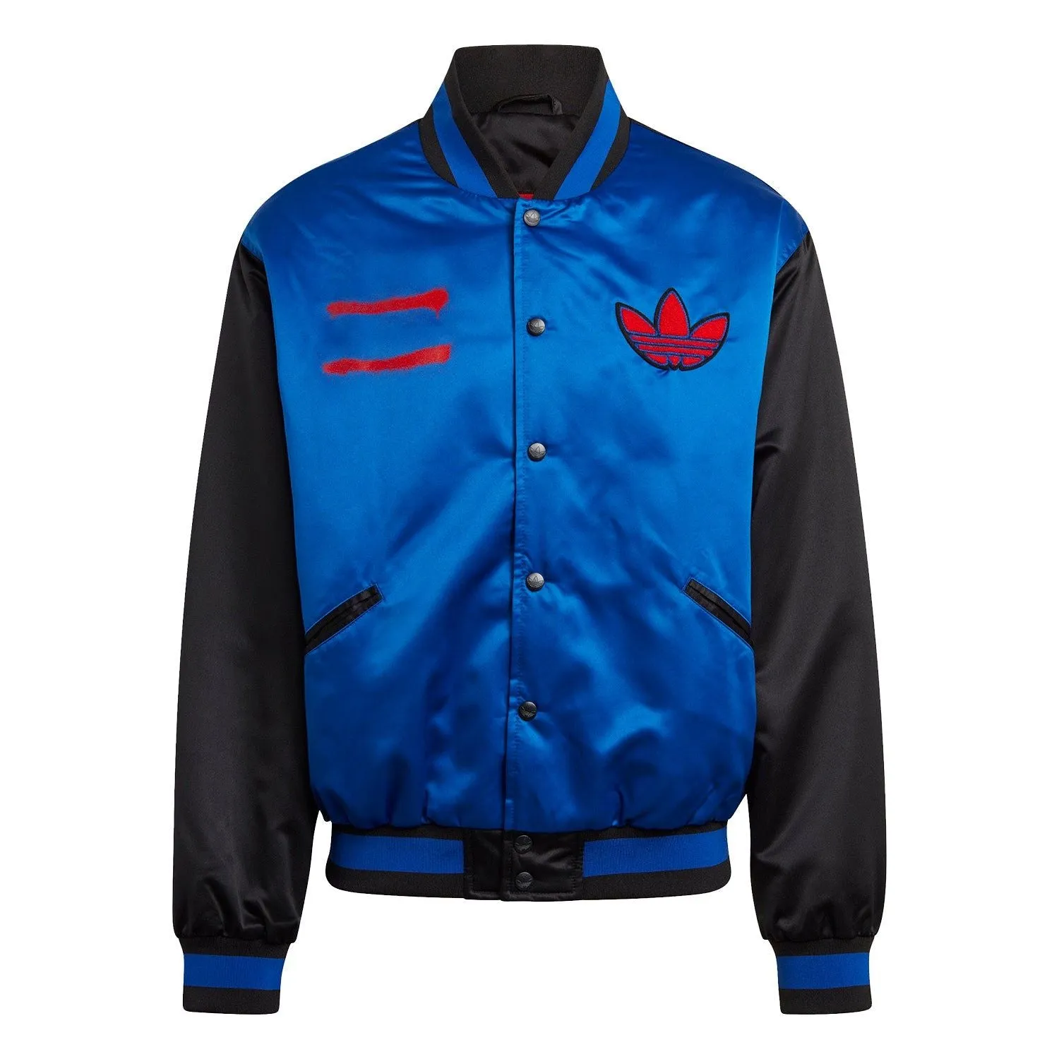 adidas Originals Run-DMC Collegiate Varsity Jacket - Blue