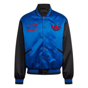 adidas Originals Run-DMC Collegiate Varsity Jacket - Blue