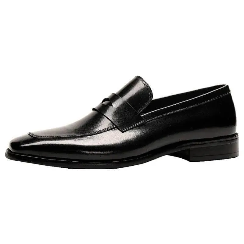 Alfredo Leather Penny Loafer Shoes For Men
