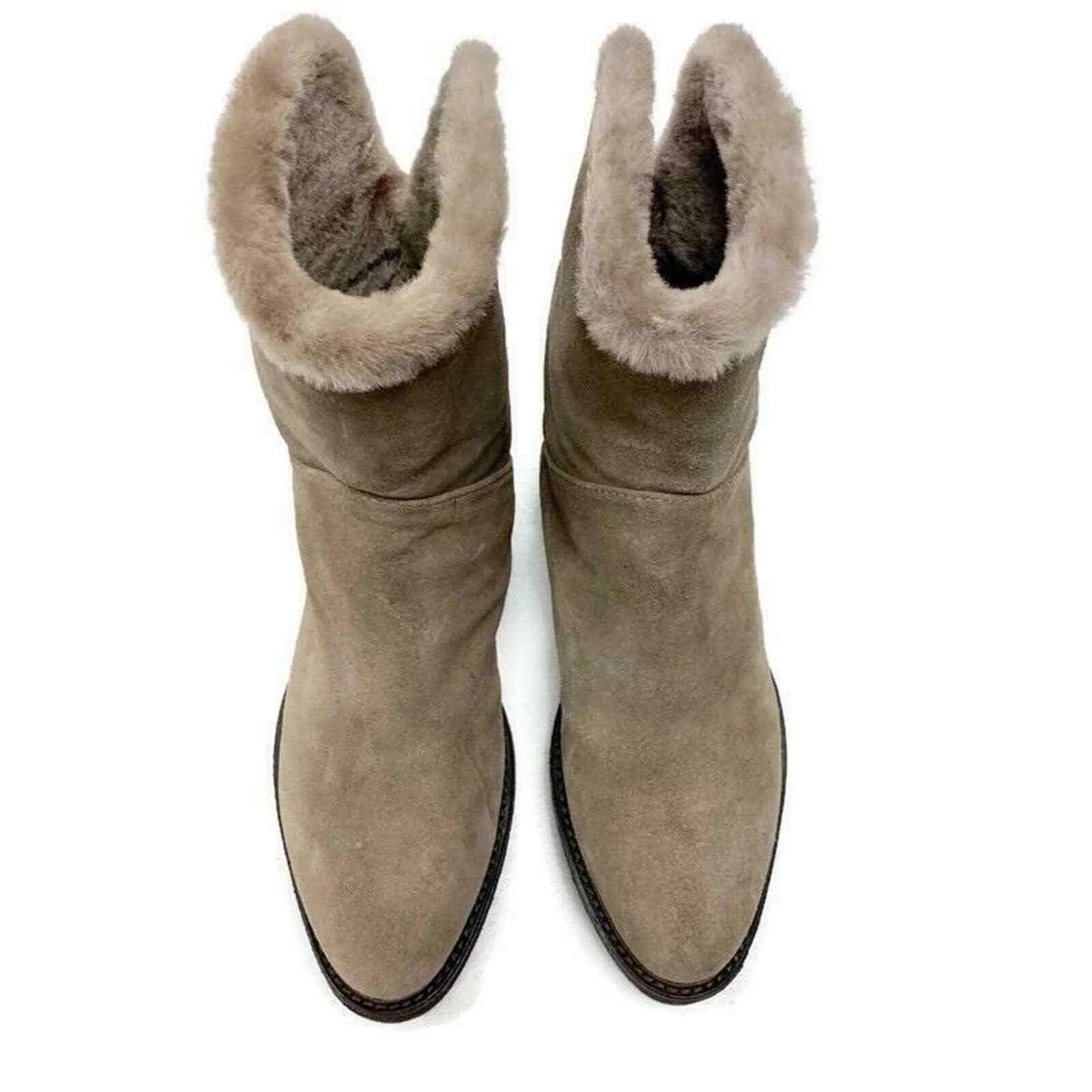Aquatalia Kimberly Women's Weatherproof Genuine Shearling Women's Boots 6.5