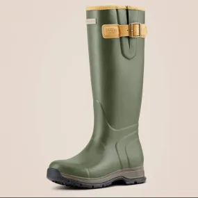 Ariat Women's Burford Insulated Wellington Boot in Olive Green