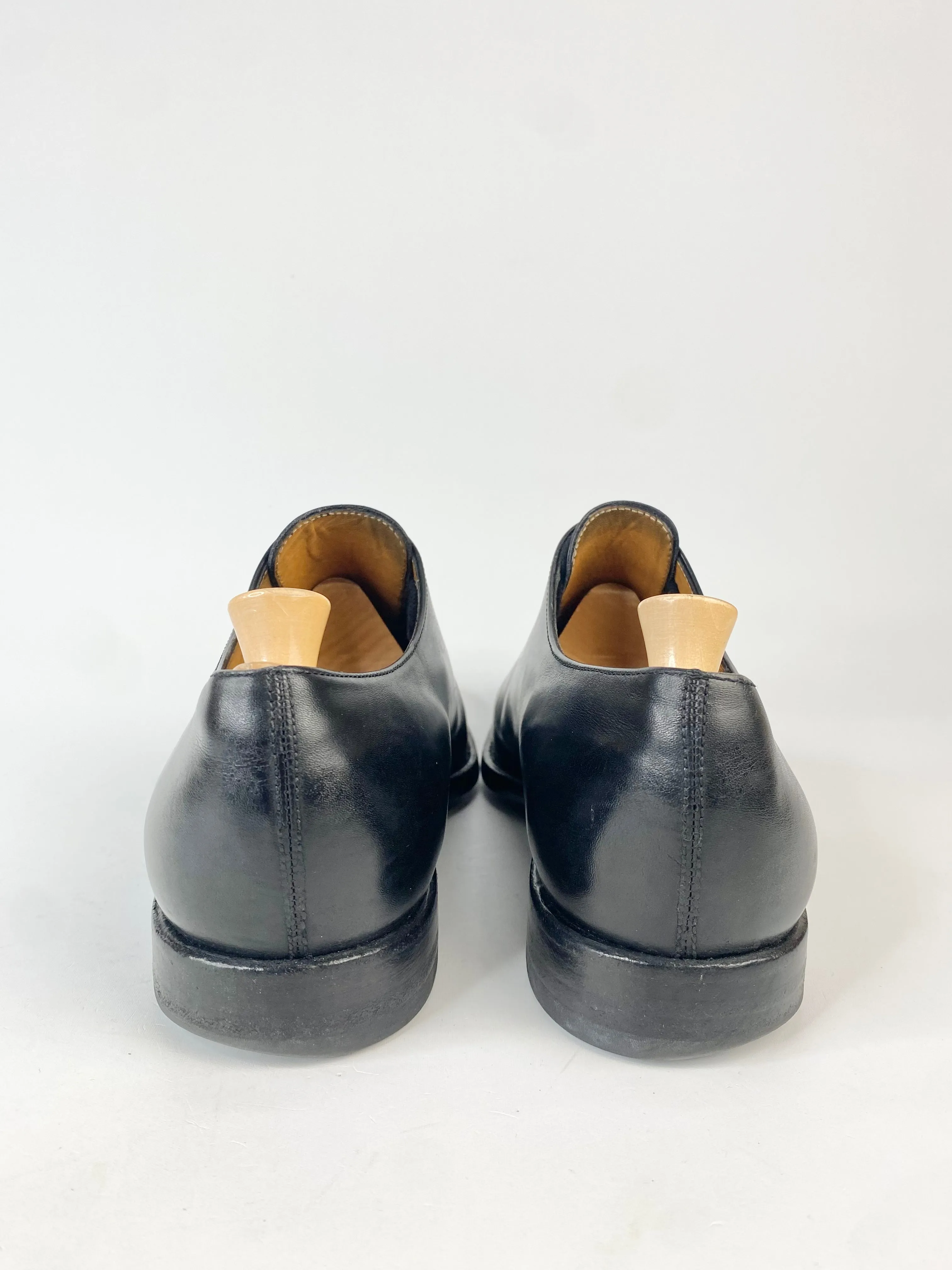 Bexley Black Leather Oxfords - EU43