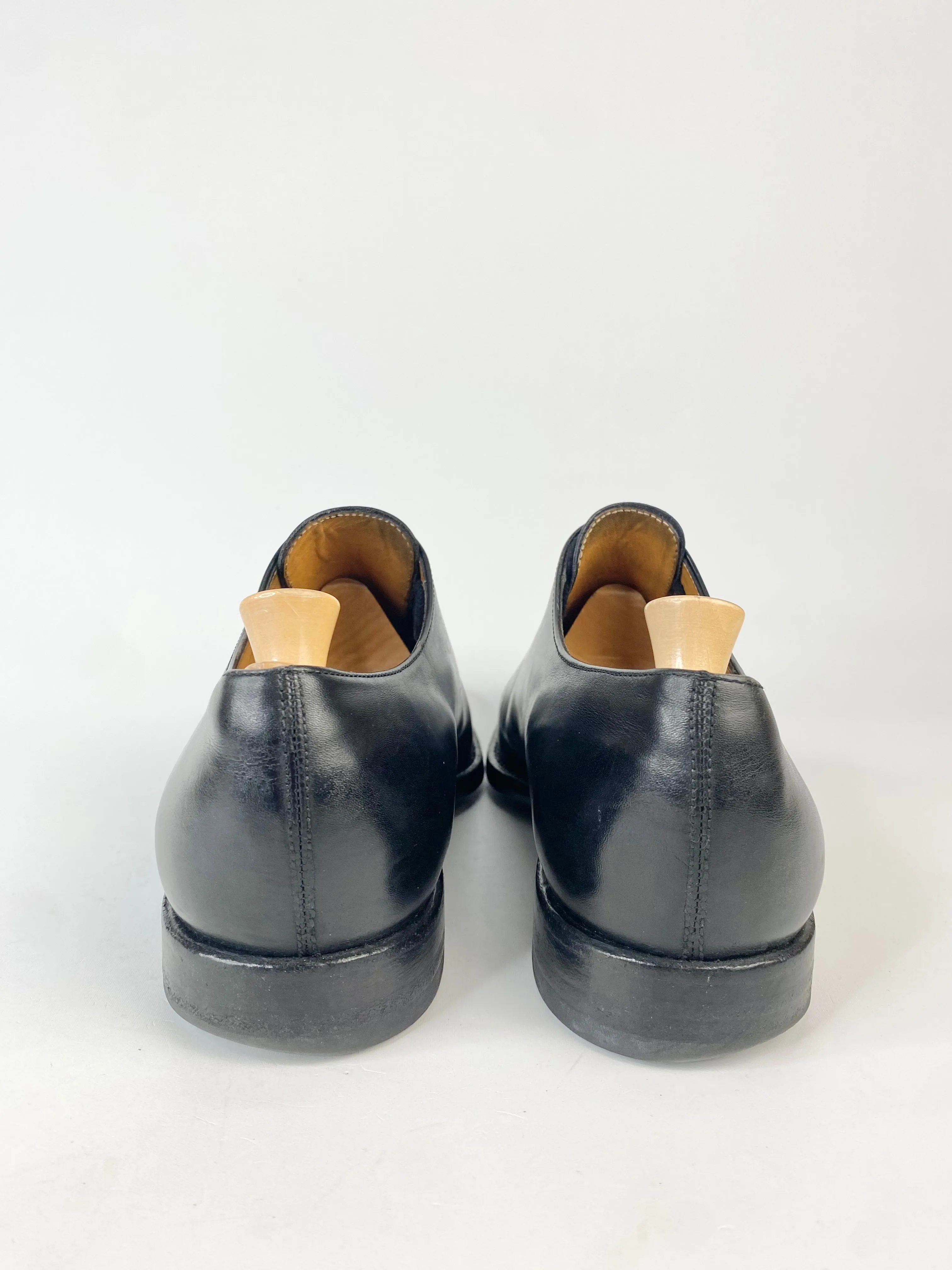 Bexley Black Leather Oxfords - EU43