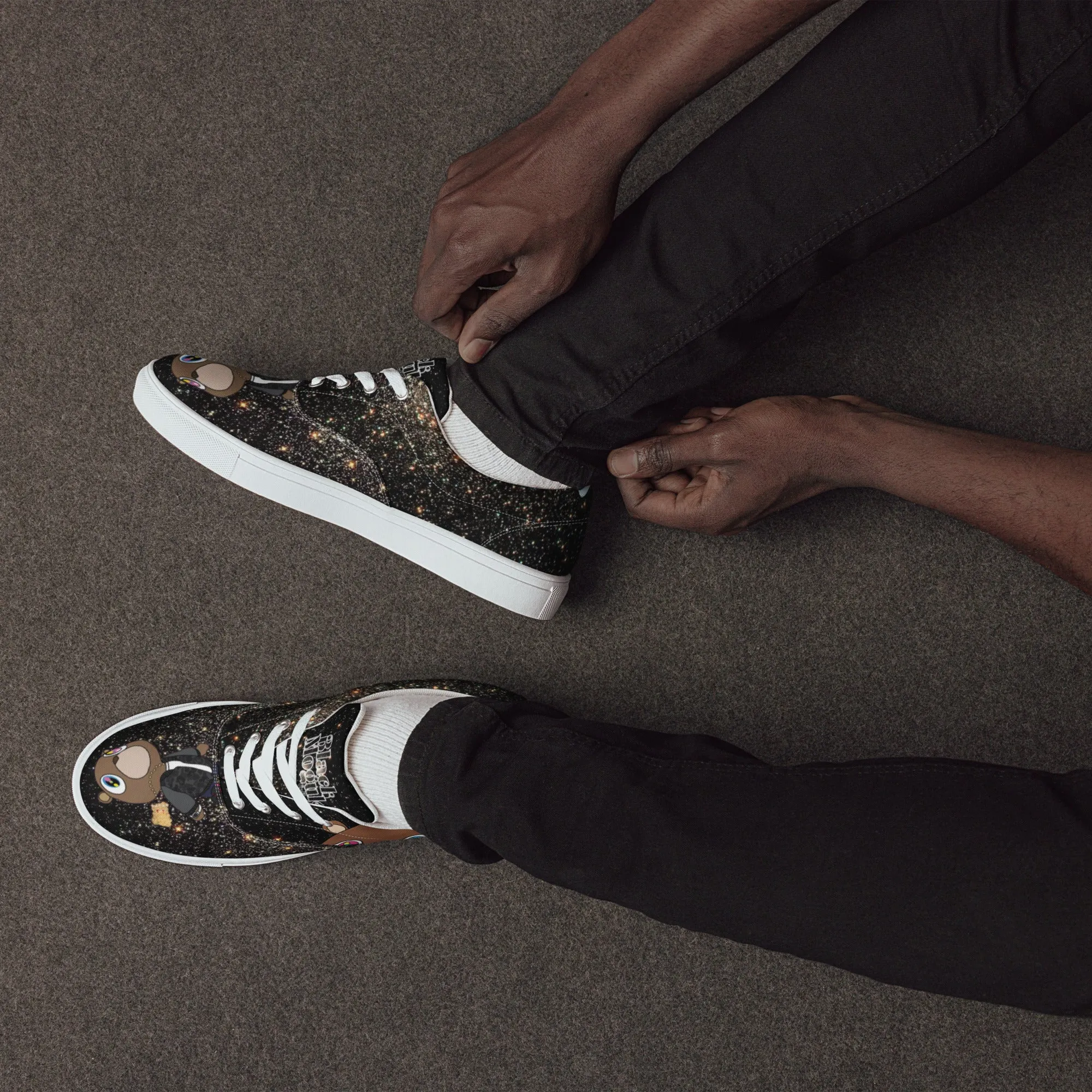 BMCLUB Space YZY Men’s lace-up canvas shoes