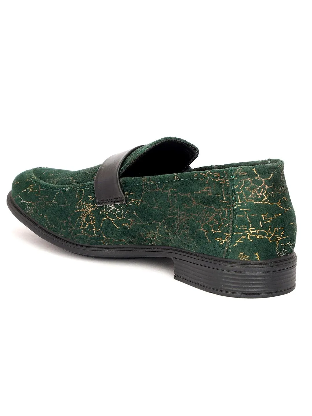 Buxton Men Printed Lightweight Loafers