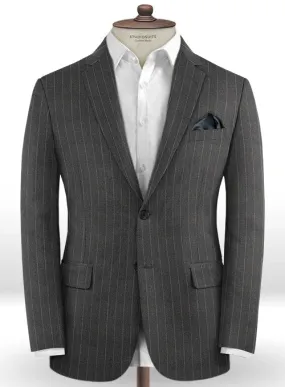 Caccioppoli Dapper Dandy Vigi Dark Gray Wool Jacket