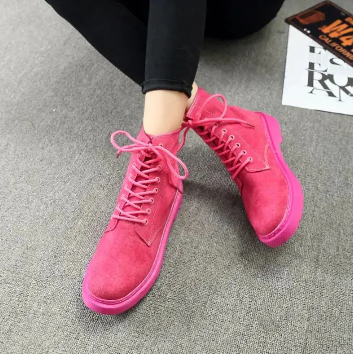 Casual Suede Boots