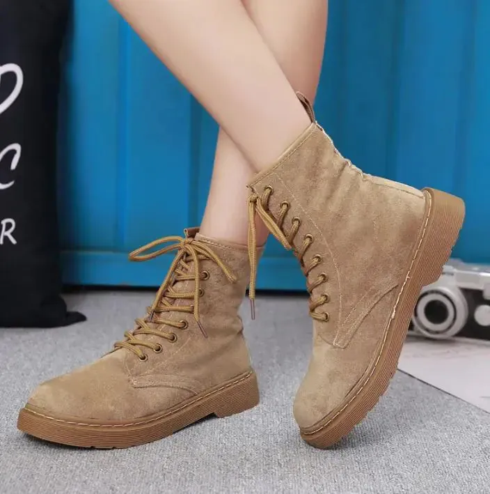 Casual Suede Boots