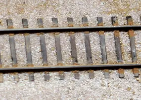 Central Valley HO CVT Tie Strip pkg(50) -- Branchline w/8' Ties