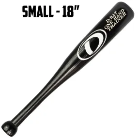 DBAT ONE HAND TRAINER BLK WOOD BAT