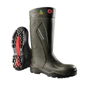 Dunlop Men's Safety Work Boots Purofort  Steel Toe and Steel Plate with PU Thermal Insulation to -20°C, Slip Resistant, CSA Approved, Comfortable | Sizes 7-14