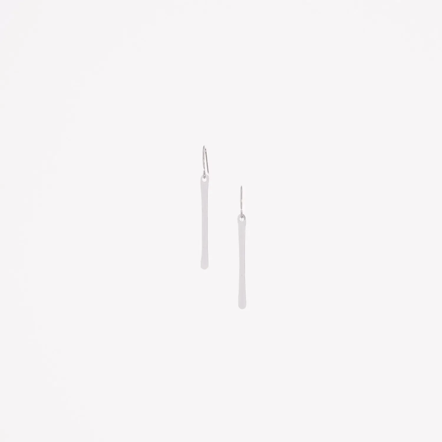 Forged Bar Earrings