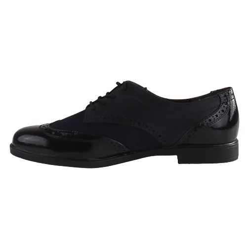 Jana Brogues - 23260-42 - Navy Patent