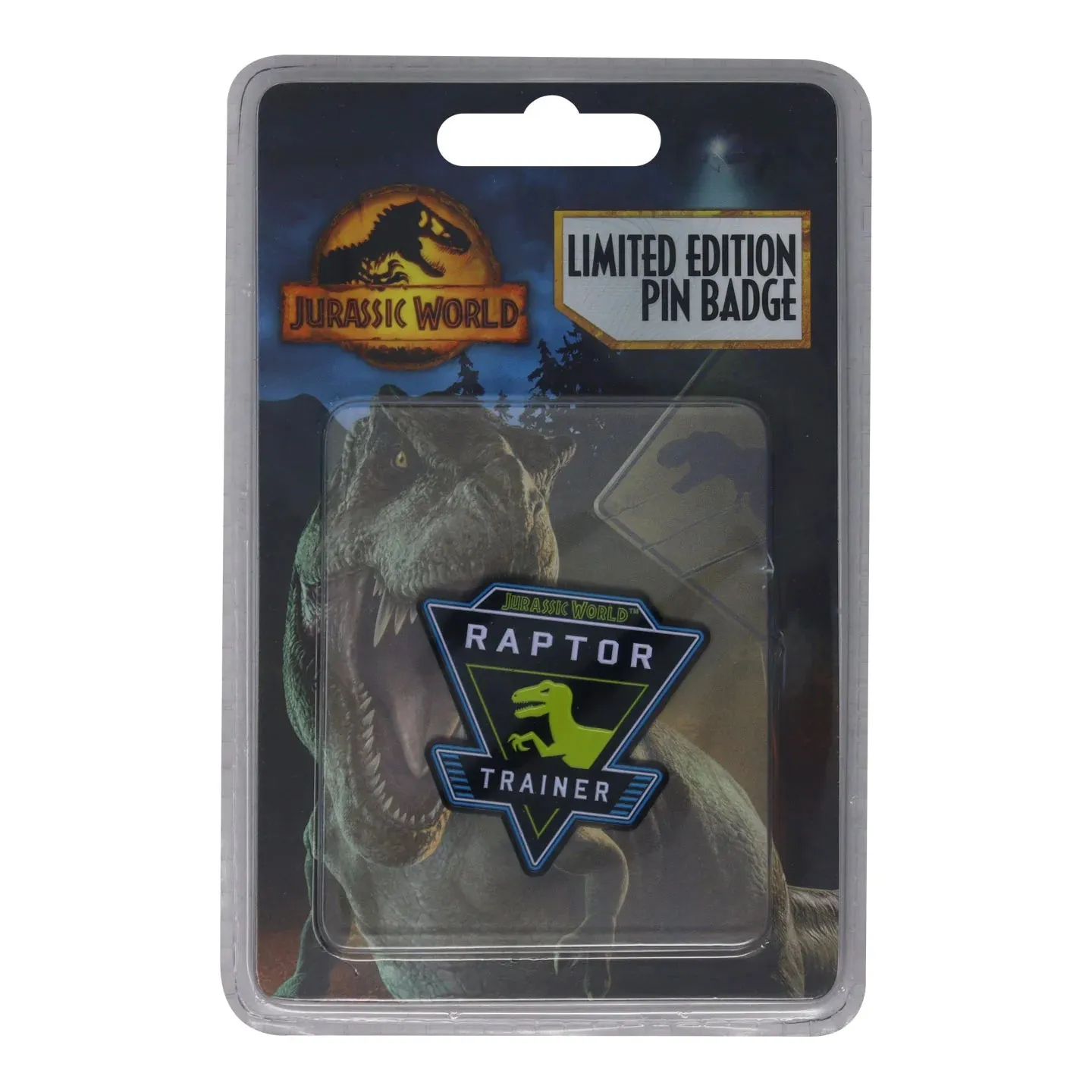 Jurassic World Raptor Trainer Limited Edition Pin Badge