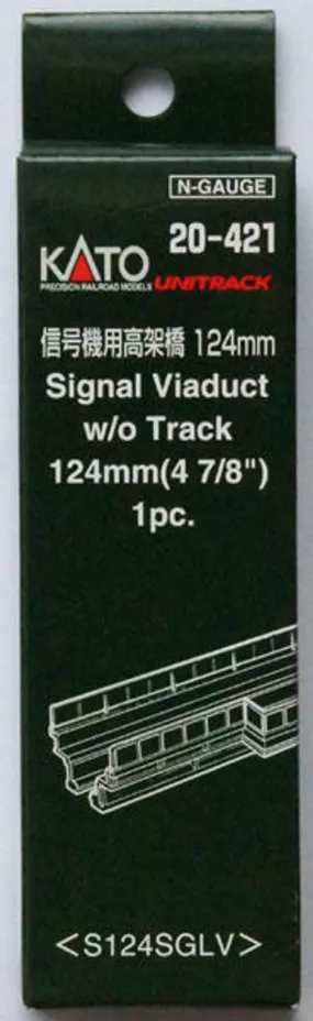 Kato 20-421 Signal Viaduct (without Track) 124mm S124SGLV (N scale)