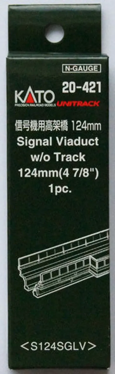 Kato 20-421 Signal Viaduct (without Track) 124mm S124SGLV (N scale)