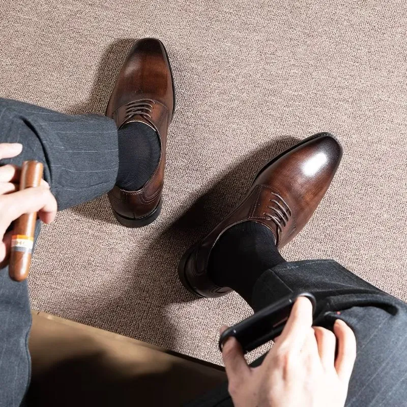 Luxalon Business Oxfords