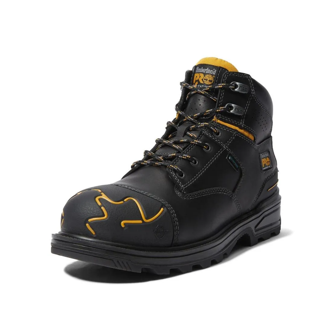 Magnitude 6 Inch Composite-Toe Waterproof PR Work Boot Black