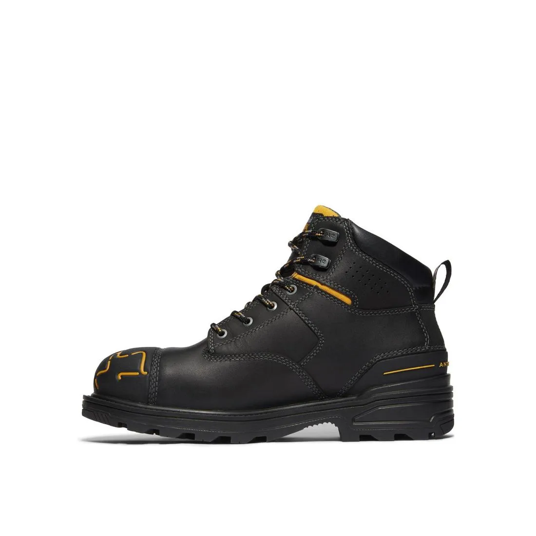 Magnitude 6 Inch Composite-Toe Waterproof PR Work Boot Black