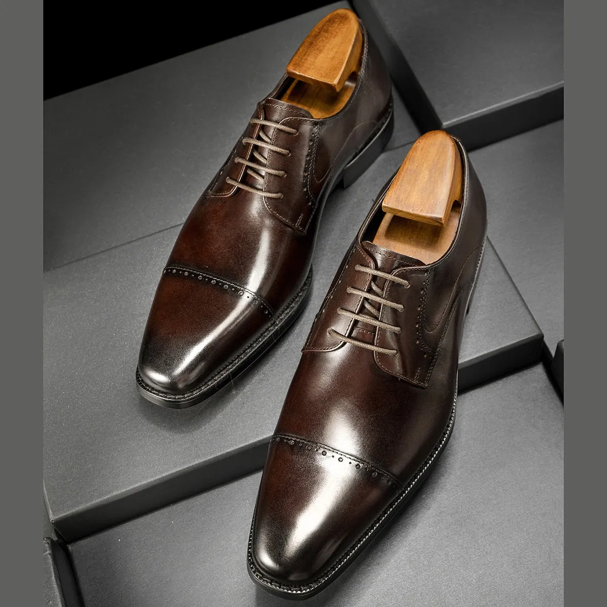 Marbelleve Lace Oxfords
