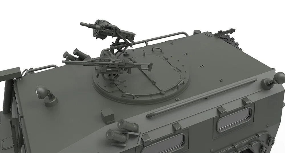 Meng Military Models 1/35 GAZ233115 Tiger-M SPN SPV Russian All-Terrain Vehicle Kit