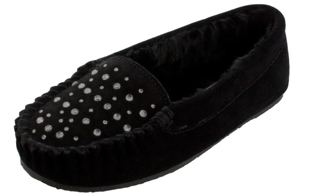 Minnetonka Women's Rhinestone Slipper