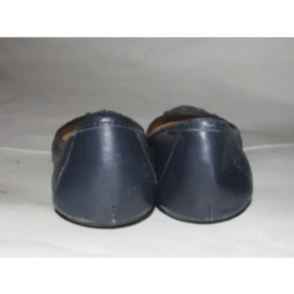 Nine West, Size 7,  Navy Blue Modern Ballet Flats with Round Toes
