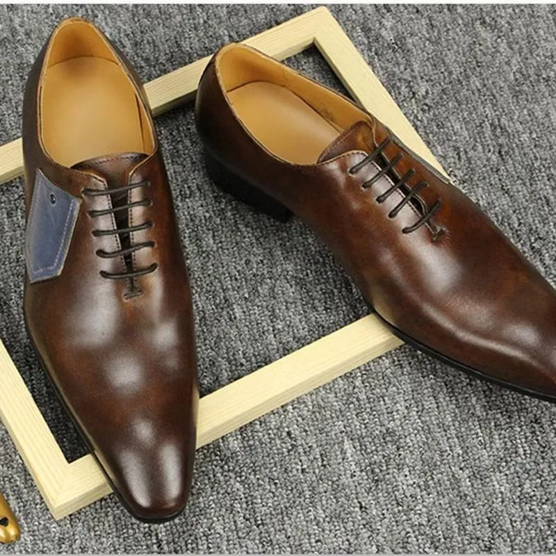 Opulessa Lace-Up Oxfords
