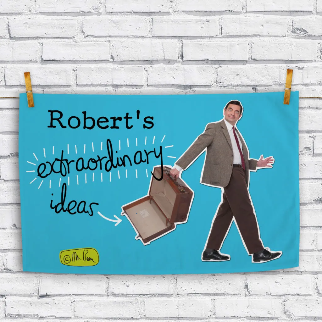 Personalised Extraordinary Ideas Tea Towel