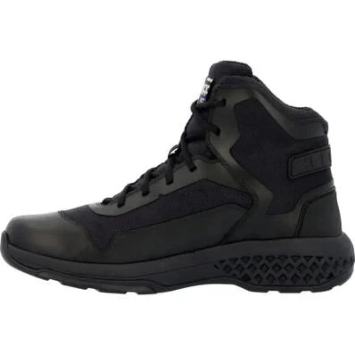 Rocky Code Blue Men's Soft Toe Boots Rkd0106 In Black