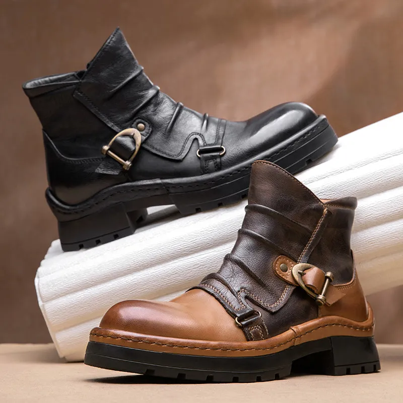 Serpatura Lace Office Boots
