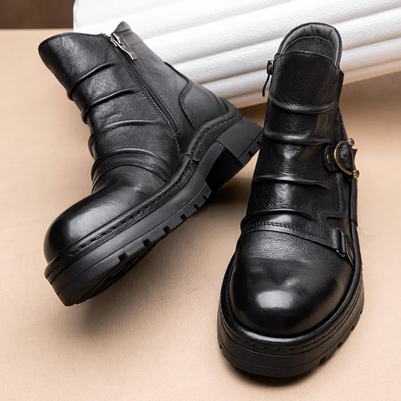 Serpatura Lace Office Boots