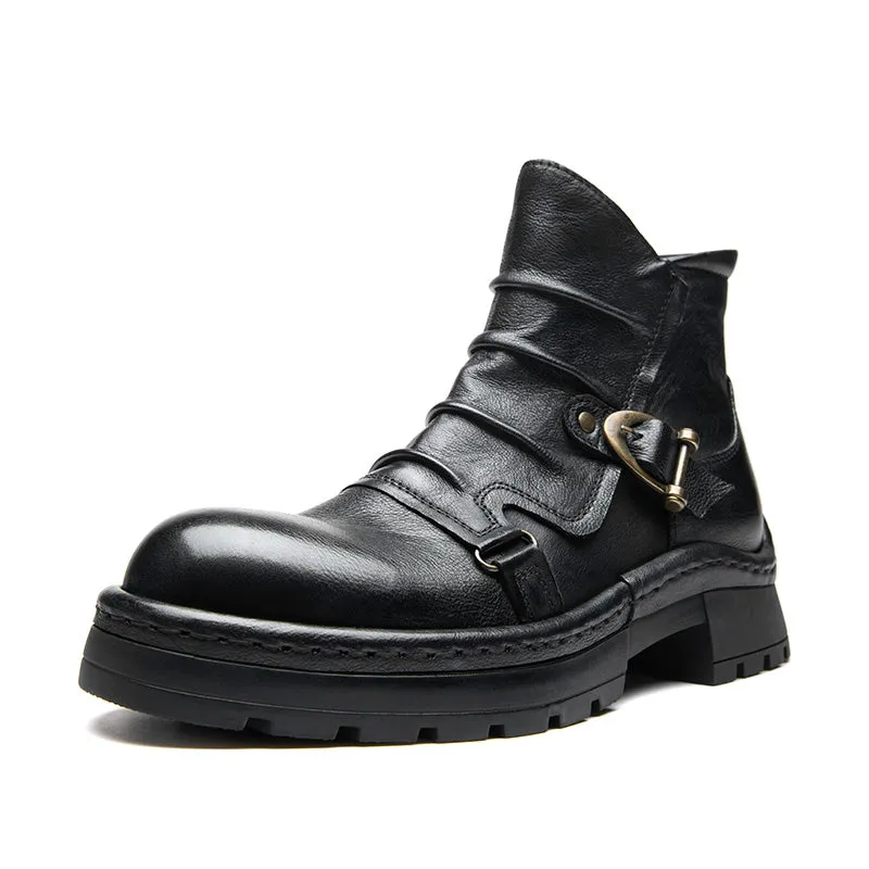 Serpatura Lace Office Boots