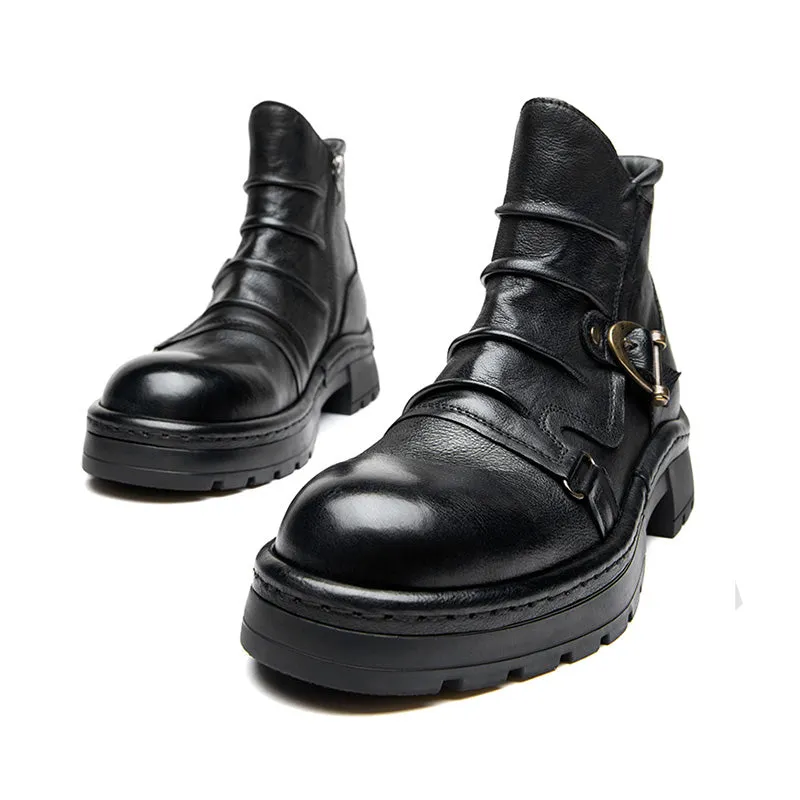 Serpatura Lace Office Boots