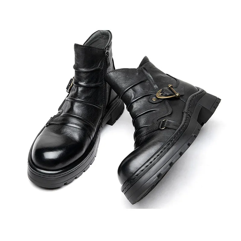 Serpatura Lace Office Boots