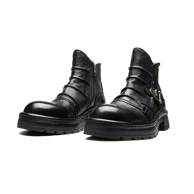 Serpatura Lace Office Boots