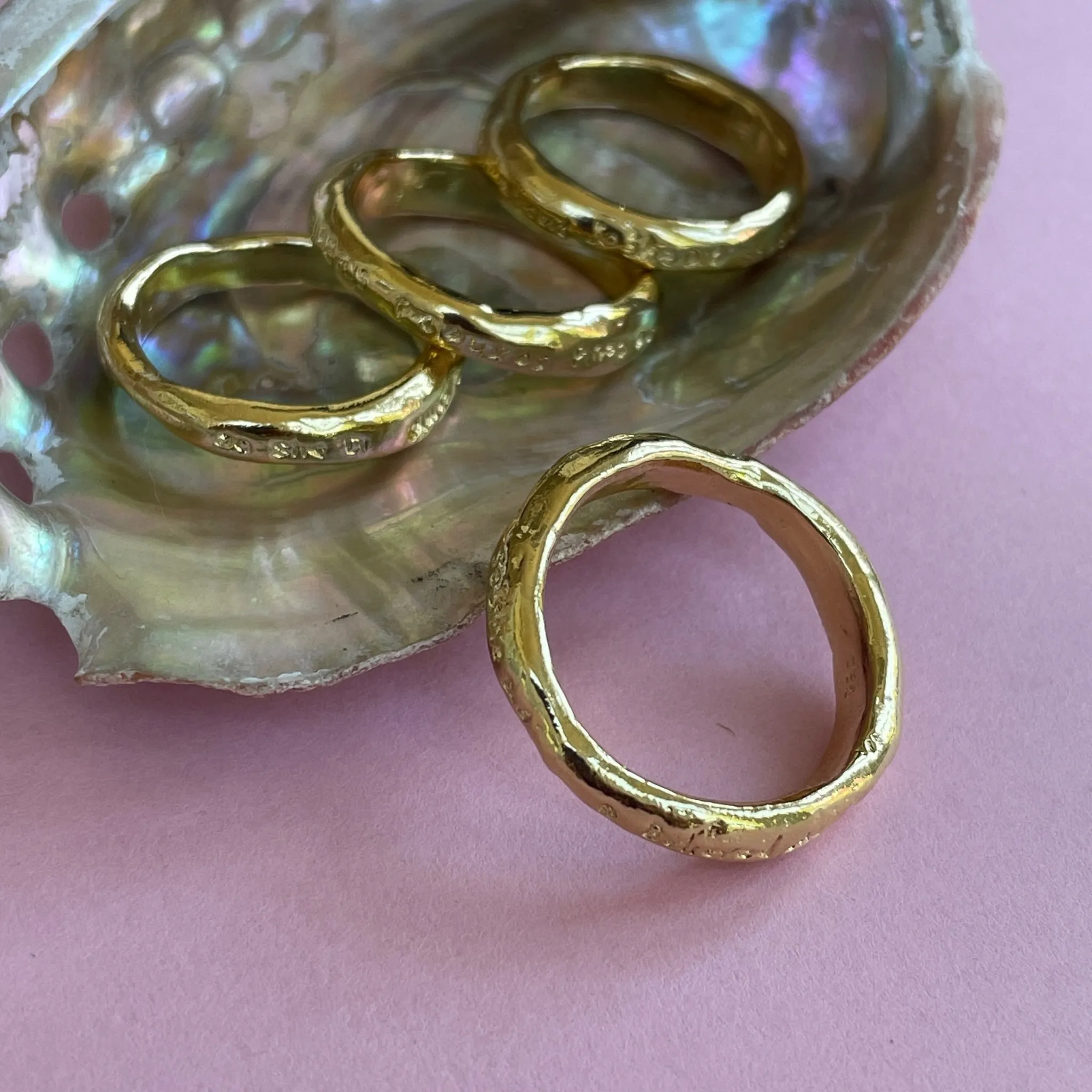 She Believed She Could So She Did Organic Ring