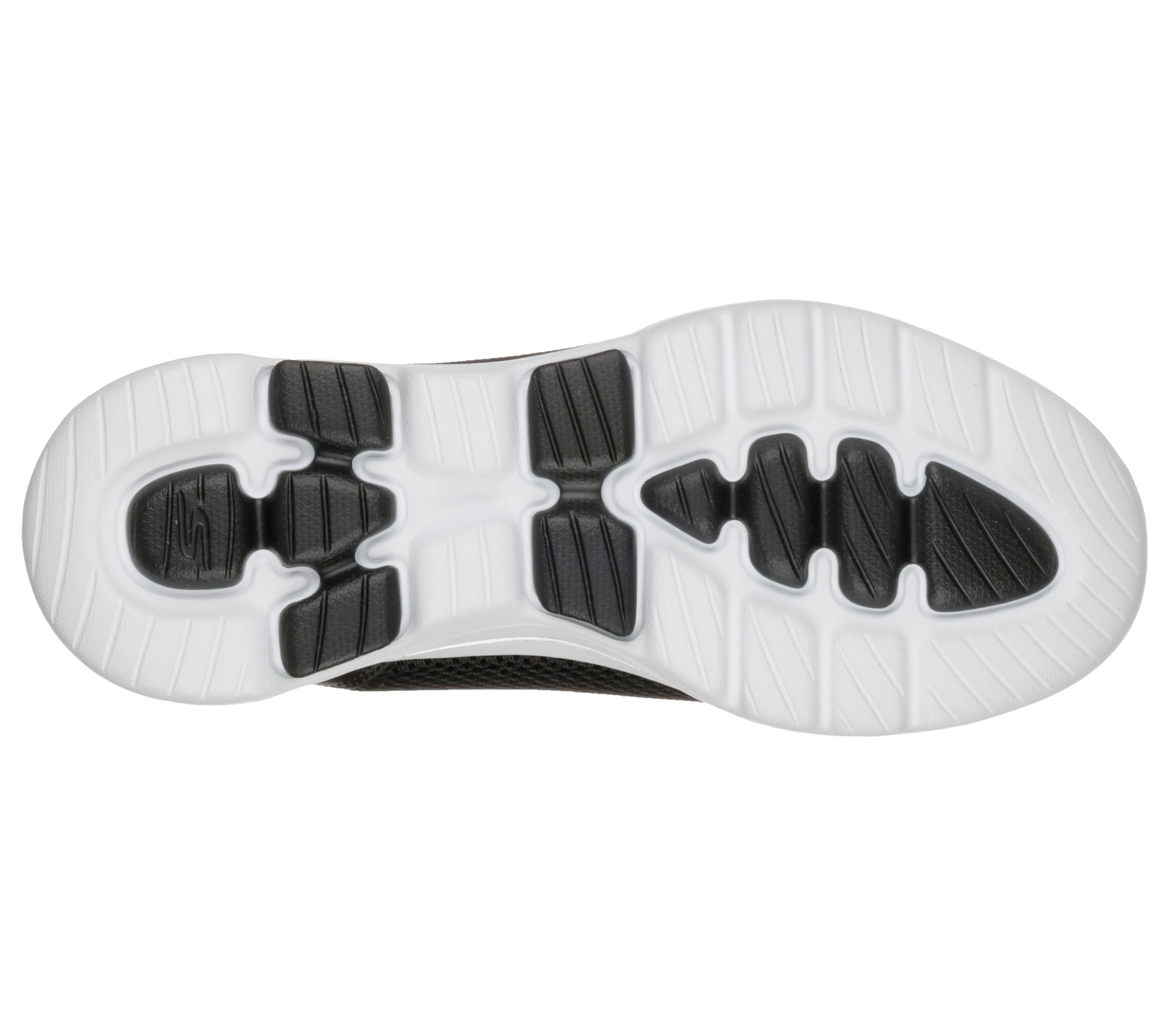 Skechers Go Walk 5 Trainers Black White Sole