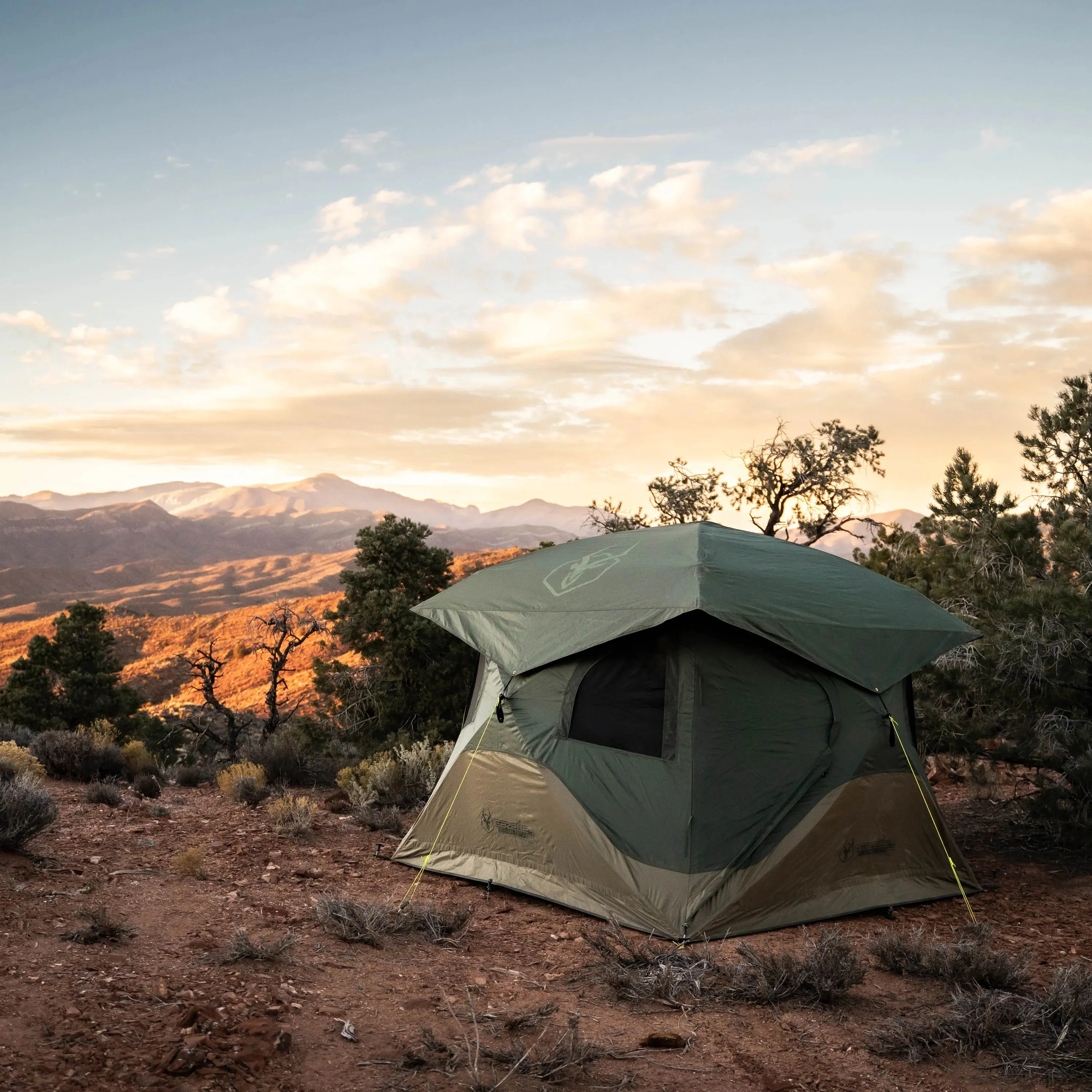 T4 Hub Tent Overland Edition - Alpine Green