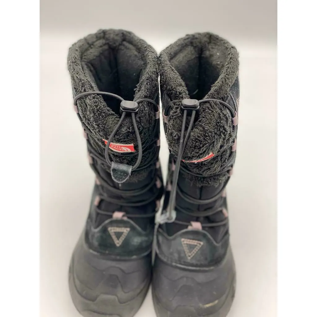 The North Face black Faux Fur Boots 200 Insulation Winter Size US3