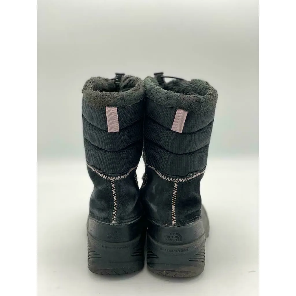 The North Face black Faux Fur Boots 200 Insulation Winter Size US3
