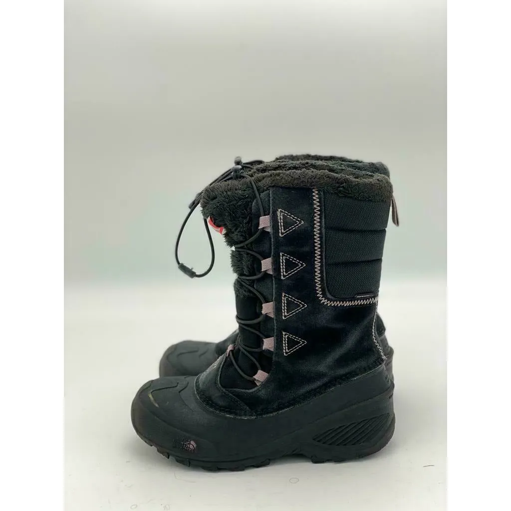 The North Face black Faux Fur Boots 200 Insulation Winter Size US3