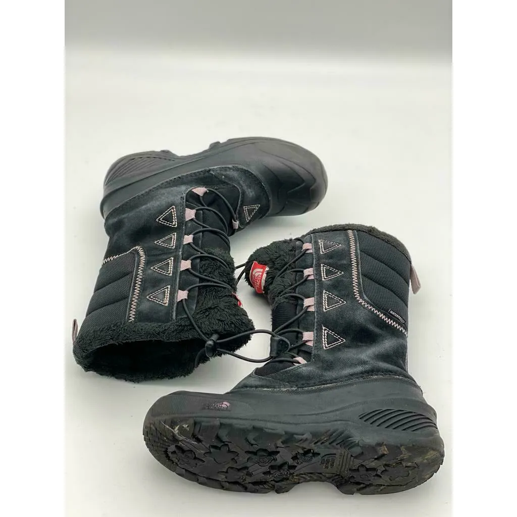 The North Face black Faux Fur Boots 200 Insulation Winter Size US3