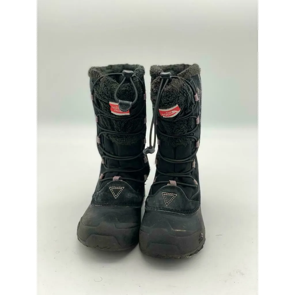 The North Face black Faux Fur Boots 200 Insulation Winter Size US3