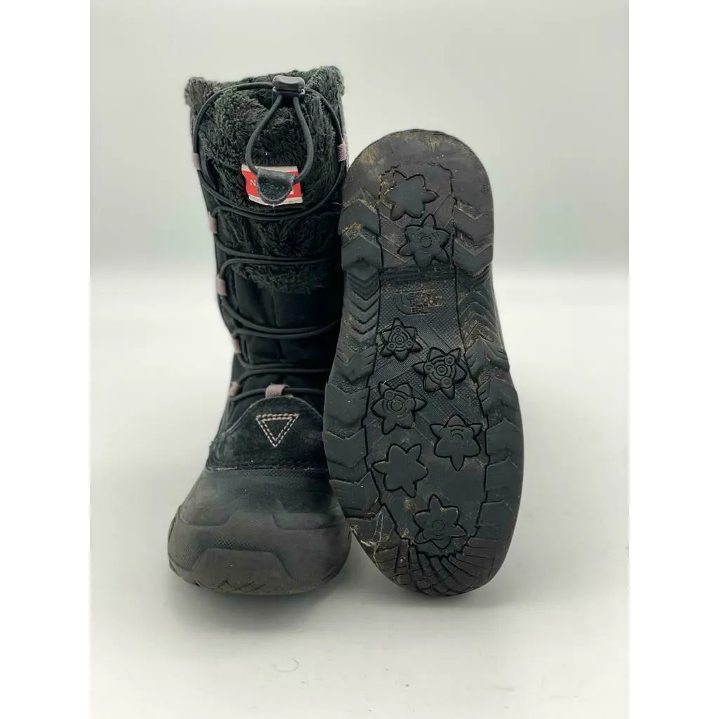 The North Face black Faux Fur Boots 200 Insulation Winter Size US3