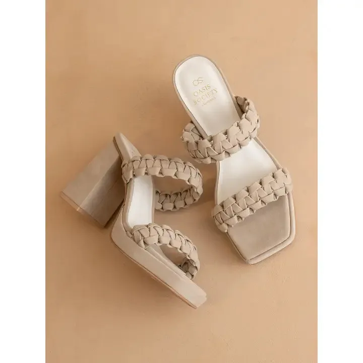 The Zeda Briaded Heel