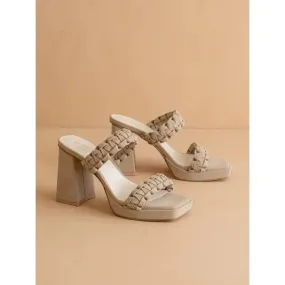 The Zeda Briaded Heel