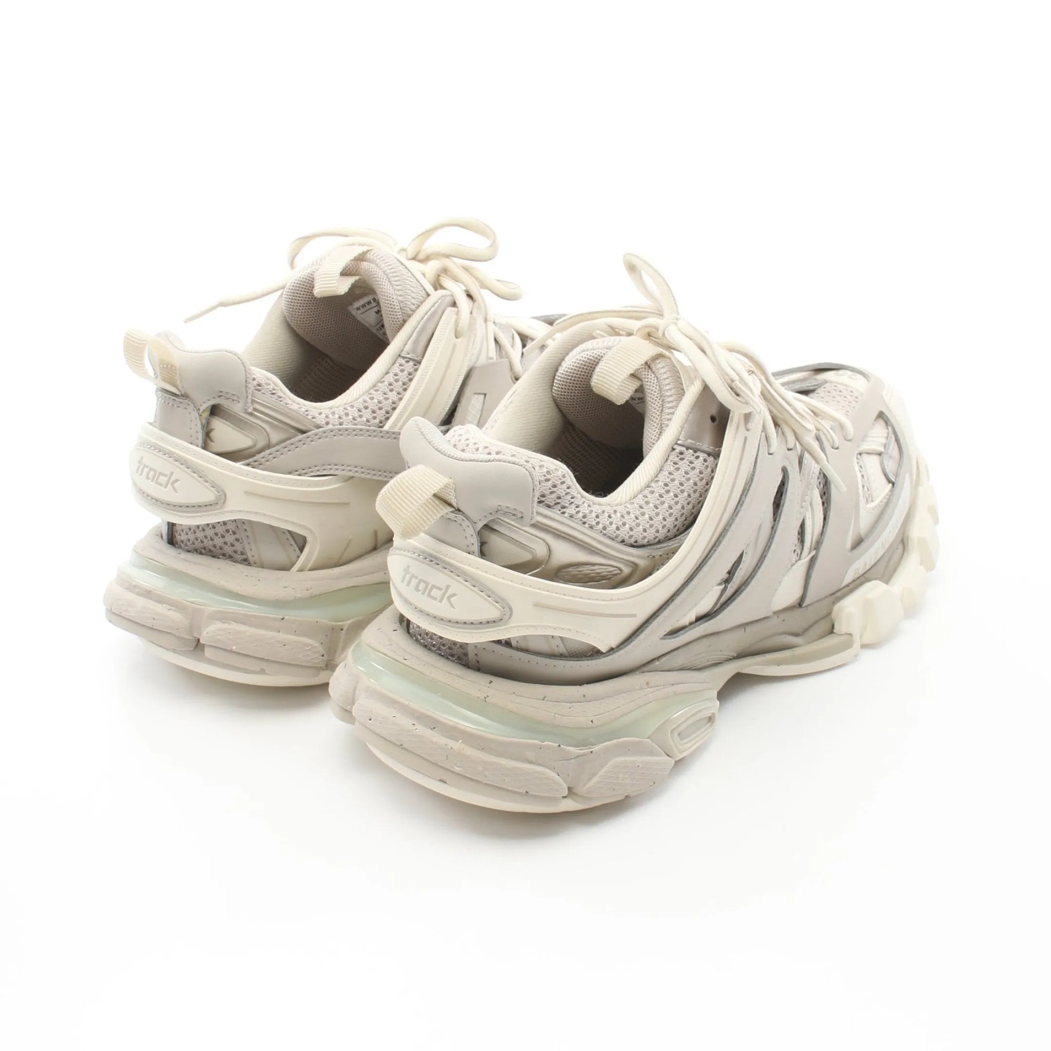 TRACK TRAINERS スニーカー ファブリック グレーベージュ オフホワイト バレンシアガ